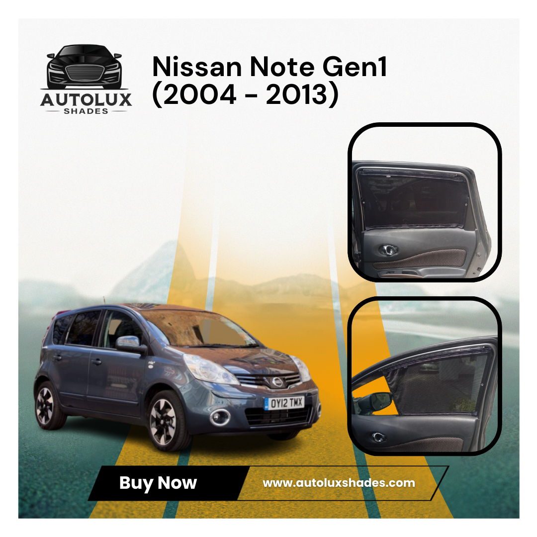Nissan Note Gen1 (2004 - 2013) Curtains