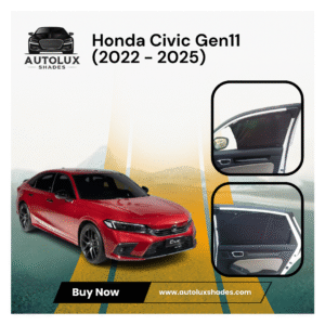 Honda Civic Gen11 (2022 - 2025) Curtains