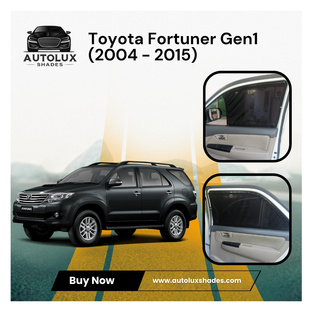 Toyota Fortuner Gen1 (2004 - 2015) Curtains