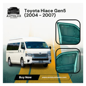 Toyota Hiace Gen5 (2004 - 2007) Curtains