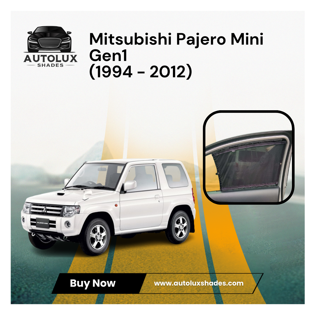 Mitsubishi Pajero Mini Gen1 (1994 - 2012) Curtains