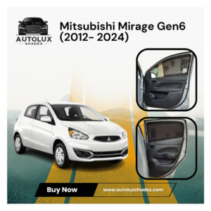 Mitsubishi Mirage Gen6 (2012- 2024) Curtains