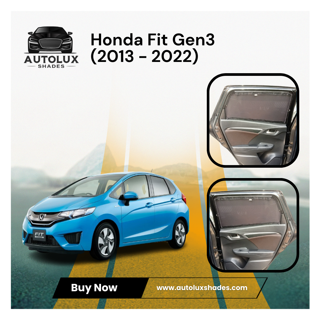 Honda Fit Gen3 (2013 - 2022) Curtains