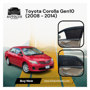 Toyota Corolla Gen10 (2008 - 2014) Curtains