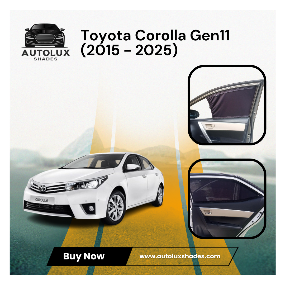 Toyota Corolla Gen11 (2015 – 2025) Curtains