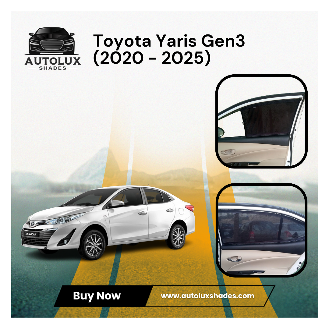 Toyota Yaris Gen3 (2020 - 2025) Curtains