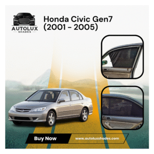 Honda Civic Gen7  (2001 - 2005) Curtains