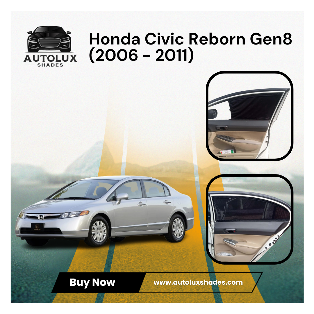 Honda Civic Reborn Gen8 (2006 - 2011) Curtains