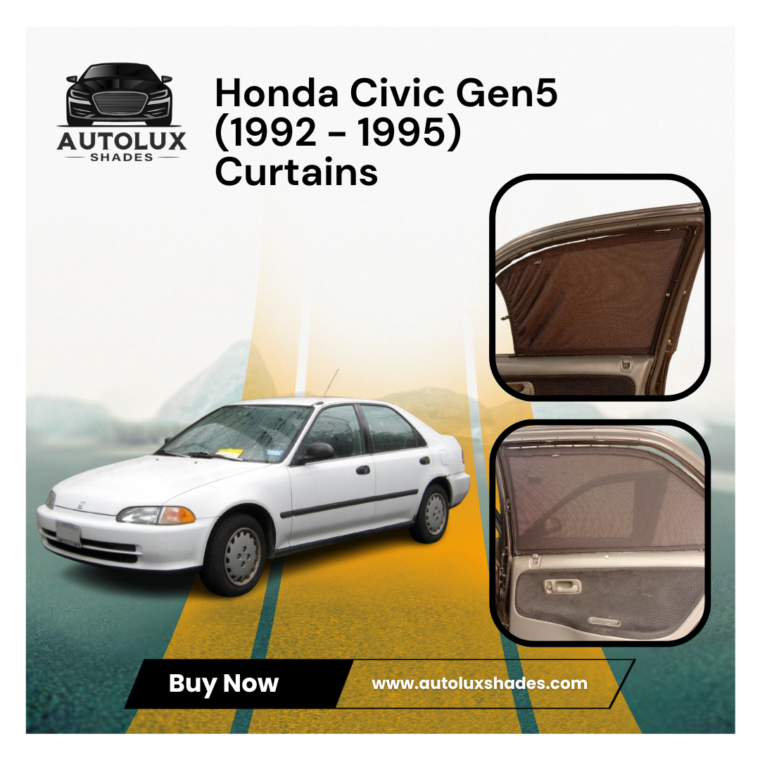 Honda Civic Gen5 (1992 – 1995) Curtains