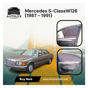 Mercedes S-ClassW126  (1987 - 1991) Curtains
