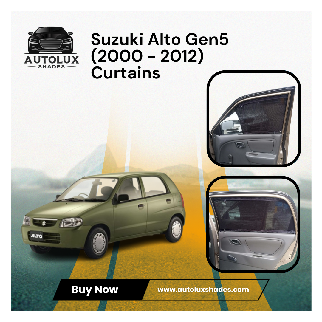 Suzuki Alto Gen5 (2000 – 2012) Curtains