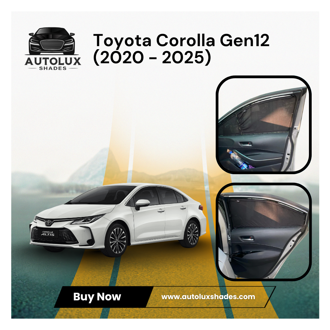 Toyota Corolla Gen12 (Sedan) (2020 – 2025) Curtains