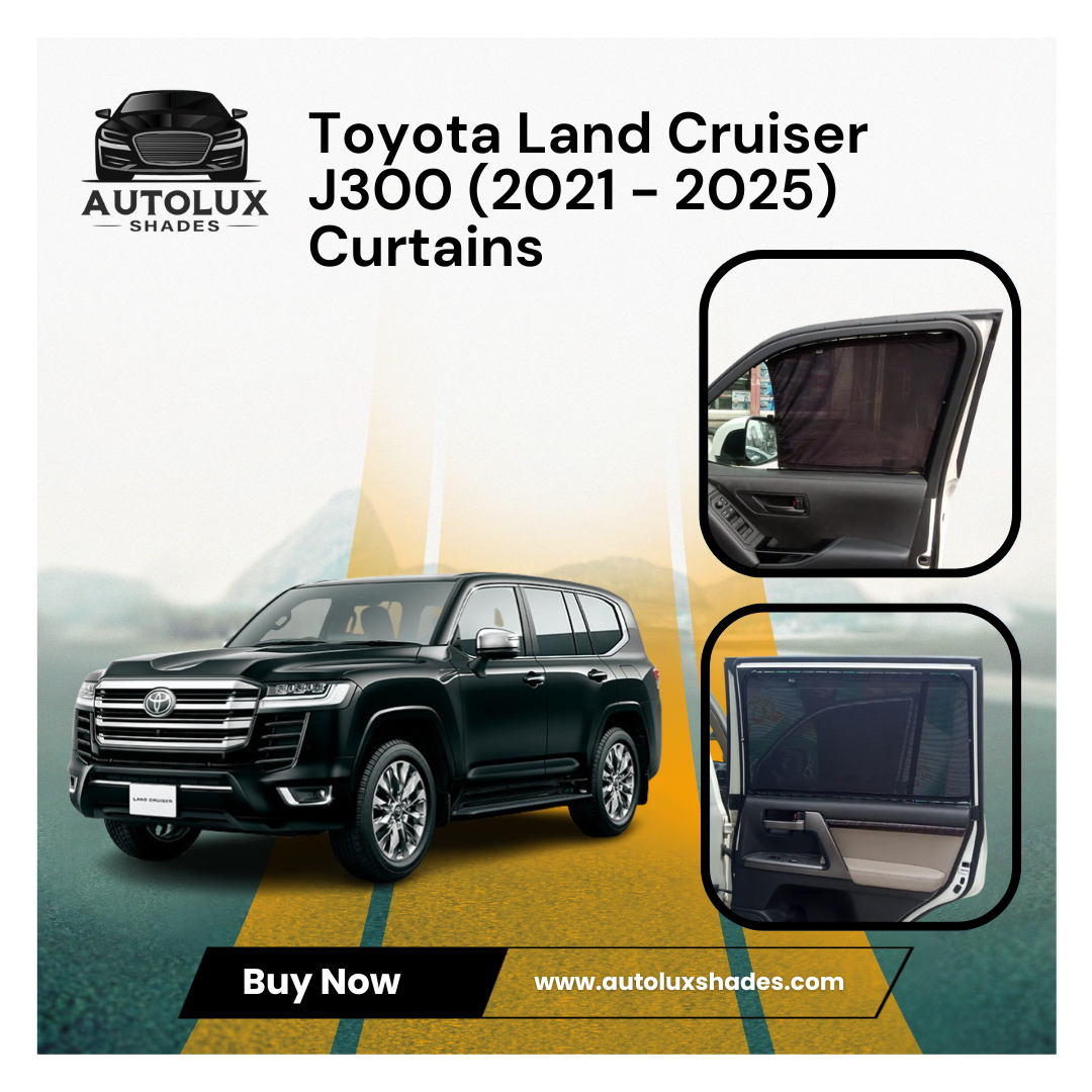Toyota Land Cruiser J300 (2021 – 2025) Curtains
