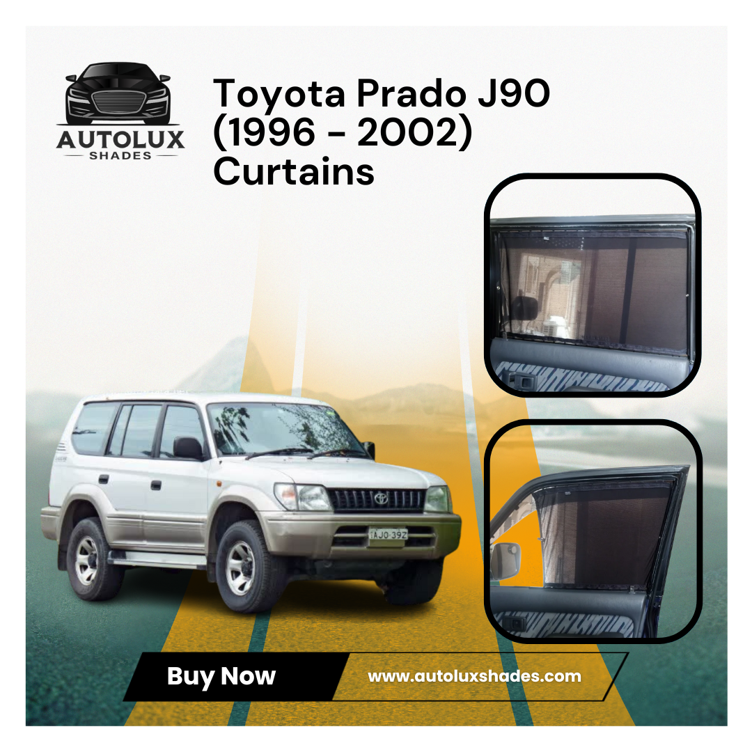 Toyota Prado J90 (1996 – 2002) Curtains