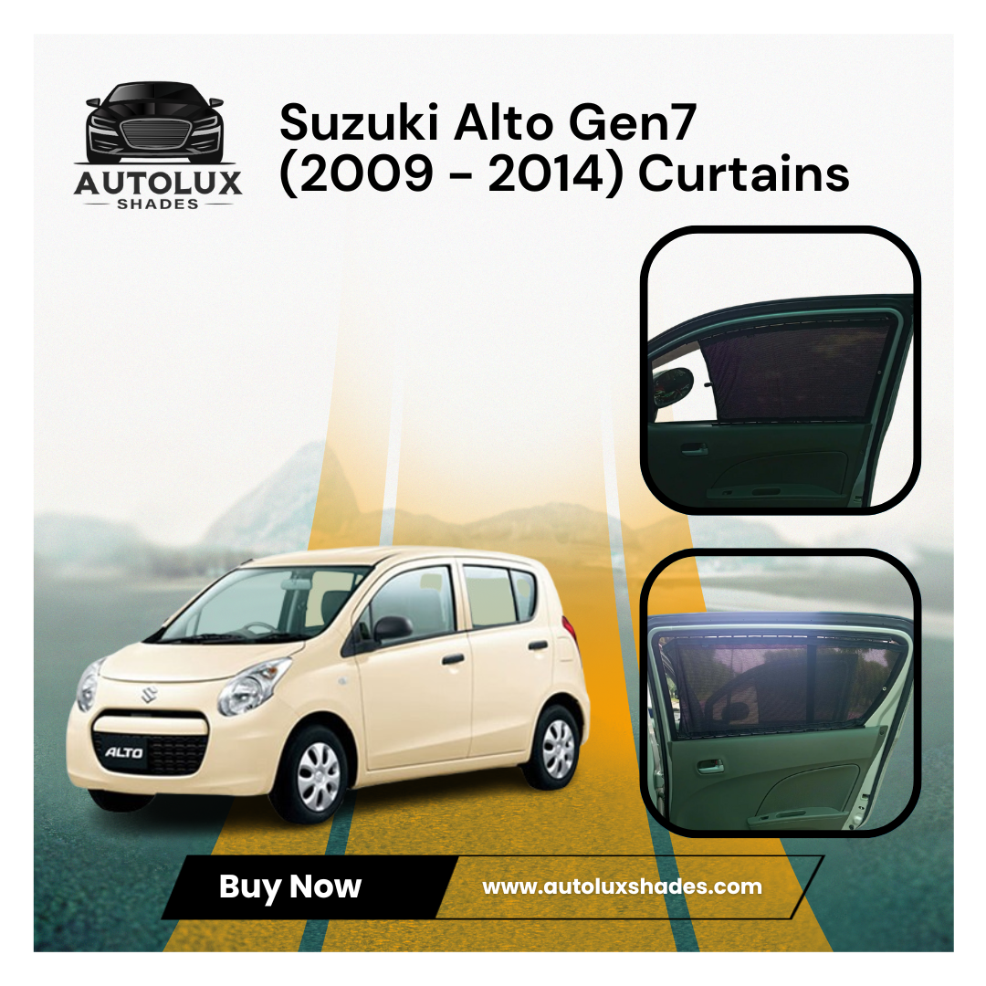 Suzuki Alto Gen7 (2009 – 2014) Curtains