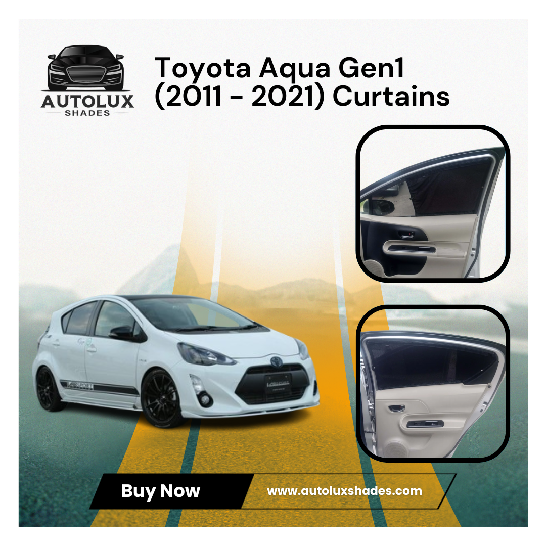 Toyota Aqua Gen1 (2011 – 2021) Curtains