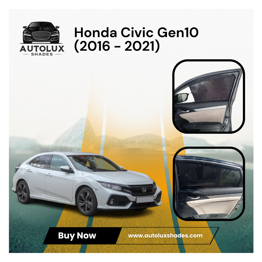 Honda Civic Gen10 (2016 – 2021) Curtains