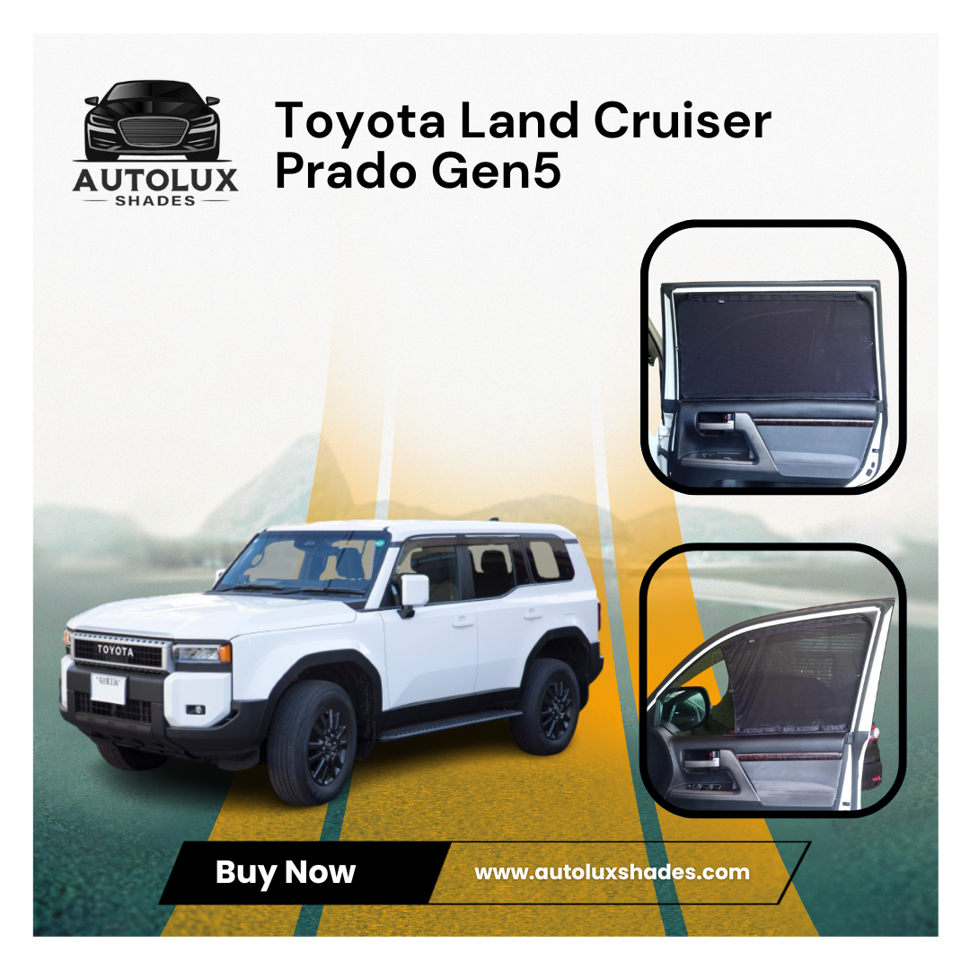 Toyota Land Cruiser Prado Gen5 Curtains