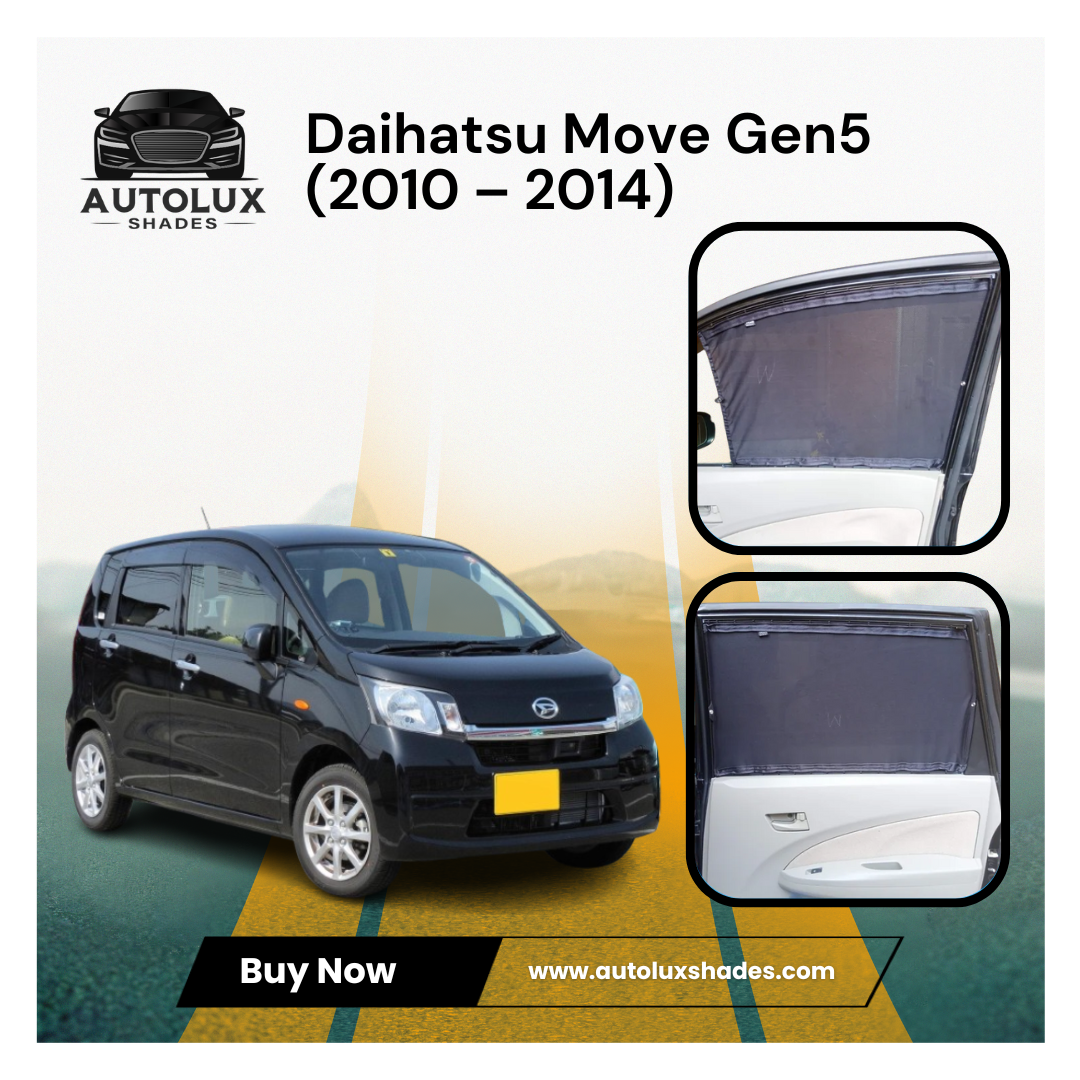 Daihatsu Move Gen5 (2010 – 2014) Curtains