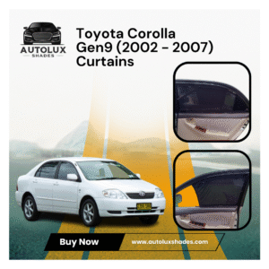 Toyota Corolla Gen9 (2002 – 2007) Curtains