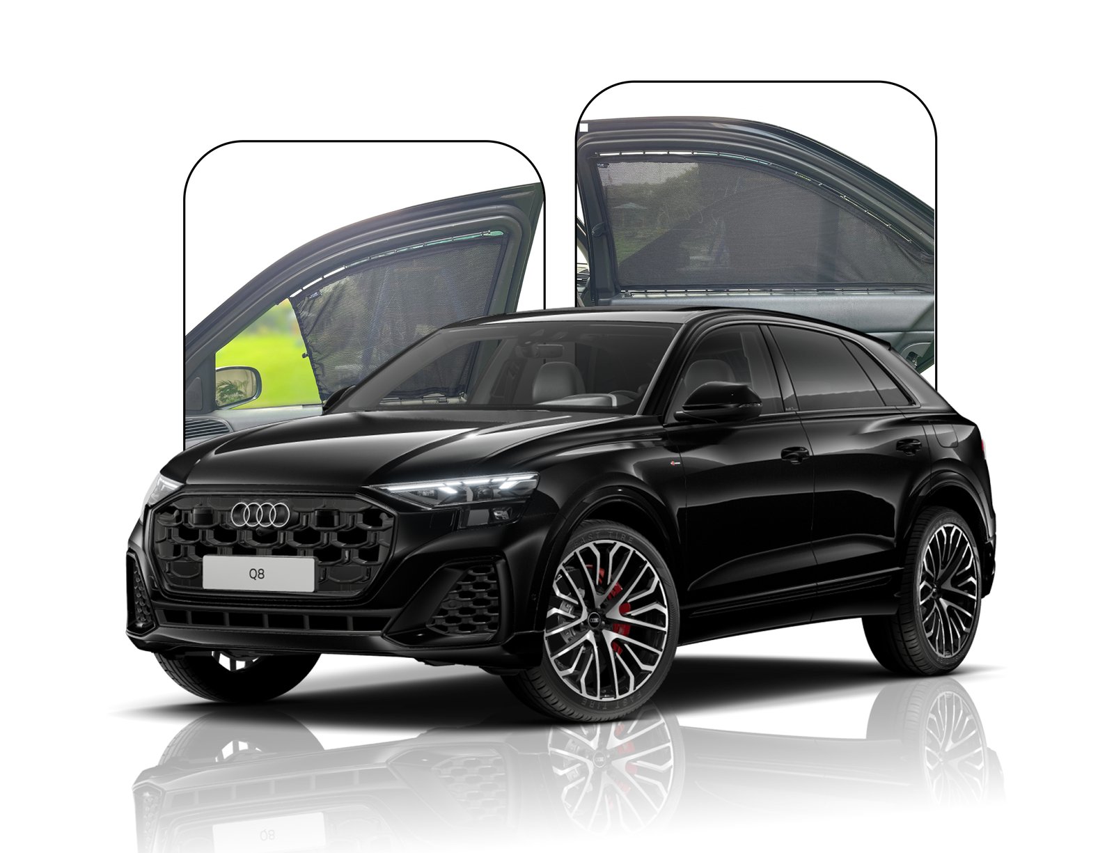 audi sun shade